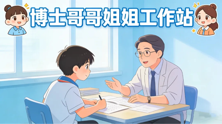 你的学业“外挂”已上线！博士哥哥姐姐等你来！